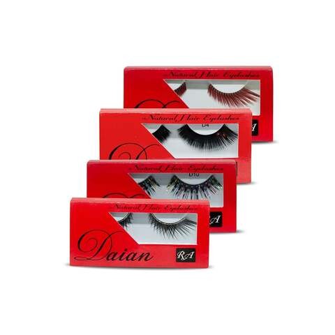 Natural Hair False Eyelashes (4 pecs set)