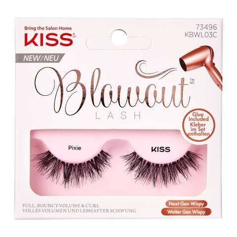 Kiss Pixi KBLW03C False Eyelashes, Black