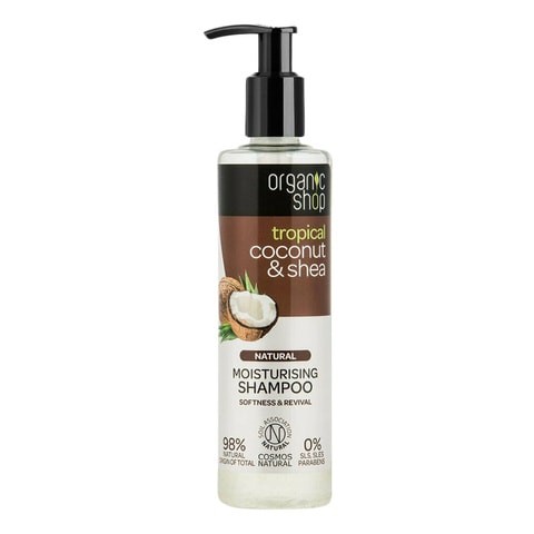 The Organic Shop Coconut & Shea Moisturizing Shampoo 280ml