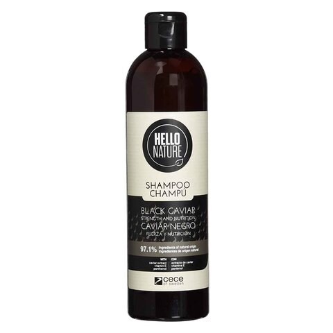 Hello Nature Black Caviar Shampoo 300 ml