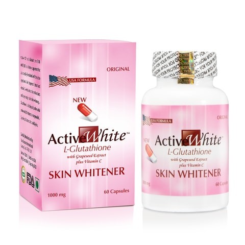 Active White L Glutathione Capsules ( 60 Capsules = 1 Bottle)