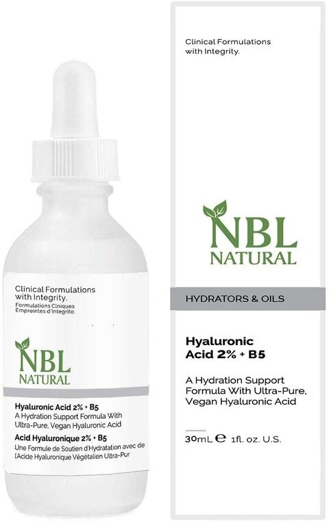 NBL Hydrating Serum Natural Hyaluronic Acid 2% + B5 Hyaluronic Acid 30ml