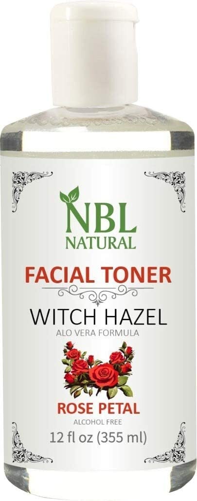 NBL Natural Alcohol Free Aloe Vera Formula Toner - Purifying Facial Toner, 355ml