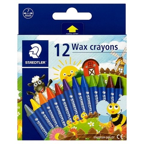 Staedtler Wax Marker - 12 Colors