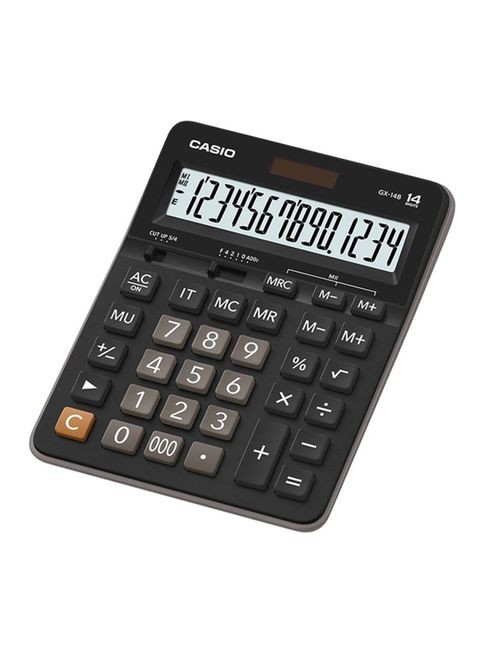 Casio Scientific Calculator, 14 Digits, Black