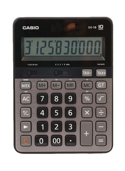 Casio 10-Digit Business Financial Calculator Black/Gold/Grey