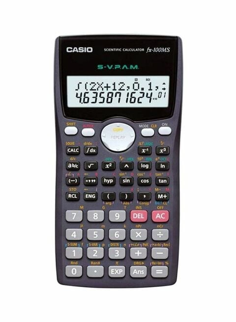 Casio MS Series Scientific Calculator - Black