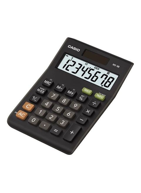 Casio 8-Digit Business Financial Calculator, Black