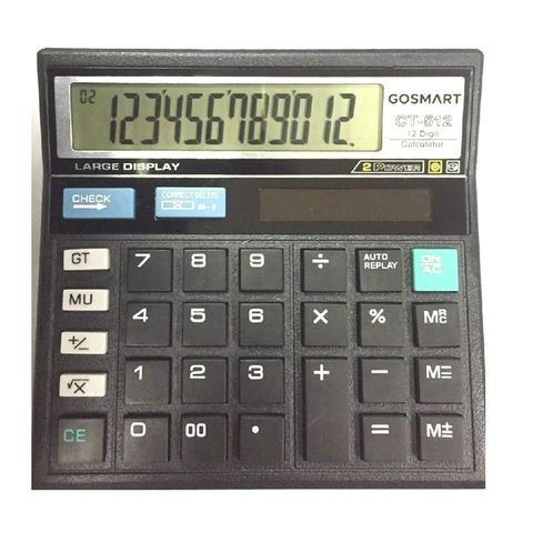 Gosmart Ct-512 Calculator, Perfect for Mathematical Calculations