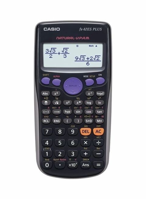 Casio School & Lab Calculator Gray/Black