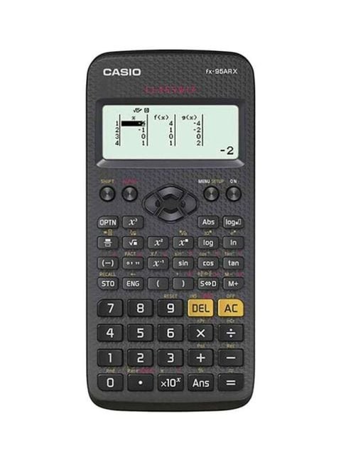 Casio 12 desk calculator, black color