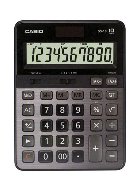 Casio Gray 10 Digit Desk Calculator