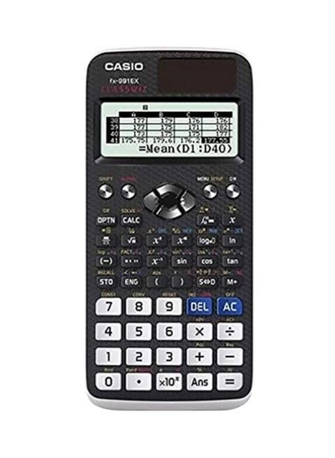 Casio Class Wizz Scientific Calculator Black/White/Blue