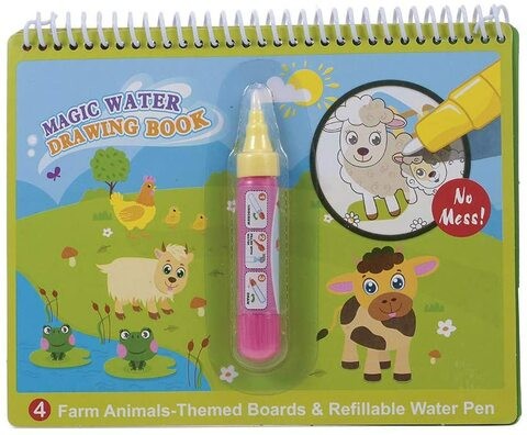 Iwanto Magical Water Coloring Book for Kids Birthday Gift