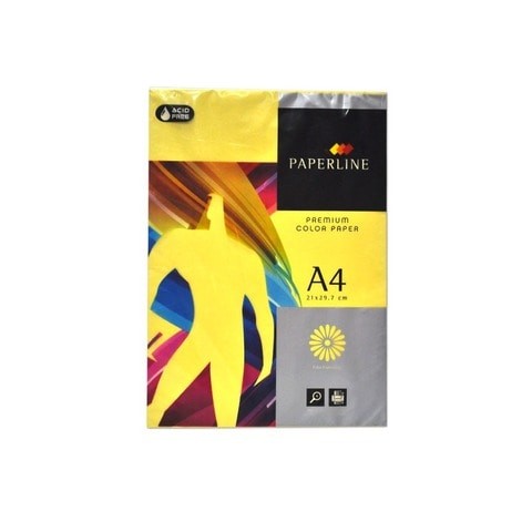 500 Pieces Yellow Premium A4 Printing Paper