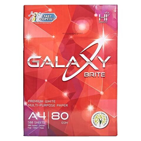 Galaxy Copy Paper A4 80GSM 500Sheet