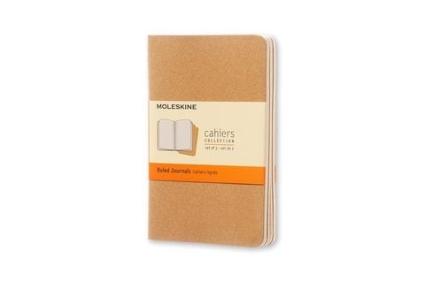 Moleskine CARE Journals Pocket Craft 3 Pieces Set