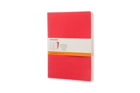 Moleskine - Volante Journal Collection Extra Large Red/Scarlet Red