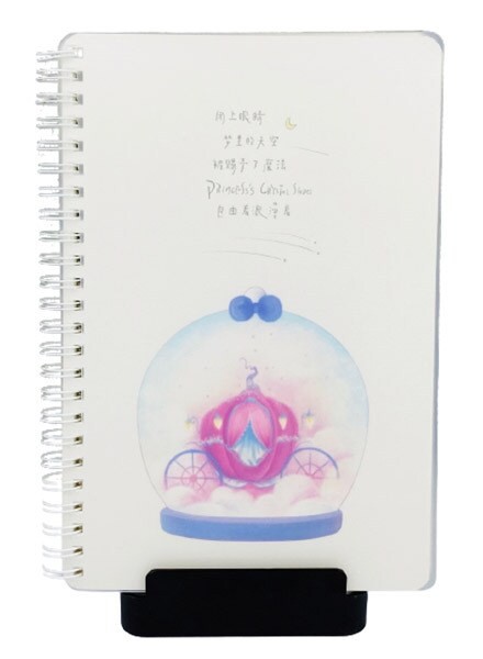 Languo A5 Stationery Writing Notebook with Spiral Coil Binding Design.(White)