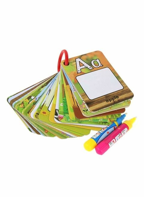 Cool Baby 26 Letters Coloring Card with Magic Pen