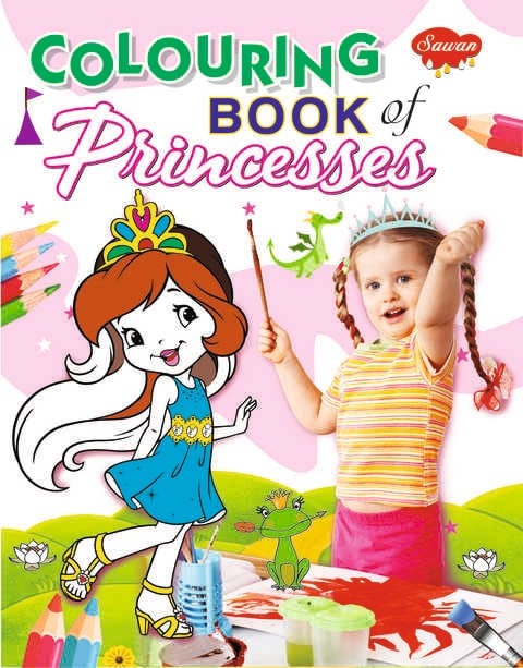 Flint Princesses Coloring Book