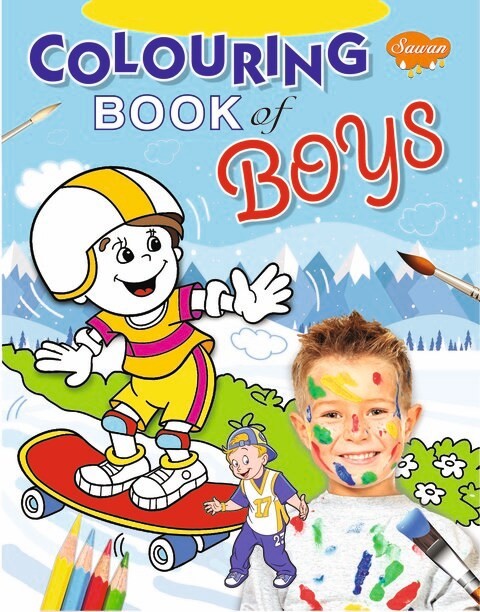 Flint coloring books for boys