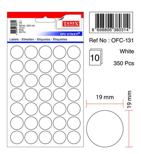 Tanix Multipurpose Sticker - White