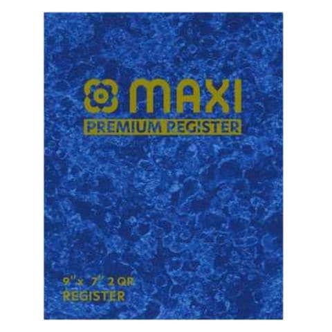 Maxi Record Book 9" x 7"