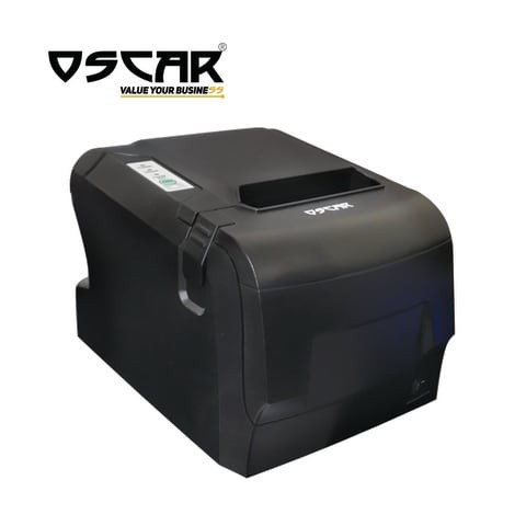 Oscar POS88F 80mm Thermal Receipt Printer USB Serial Ethernet With Automatic Cutter Kitchen Support ESC POS Black