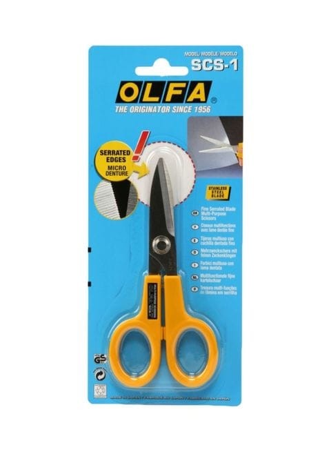 Olfa serrated edge scissors