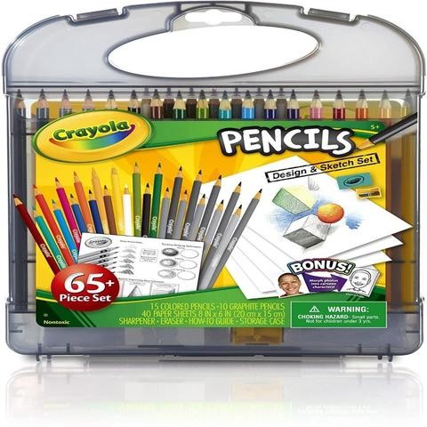 Crayola Wooden Color Set, 65 Pens<br />