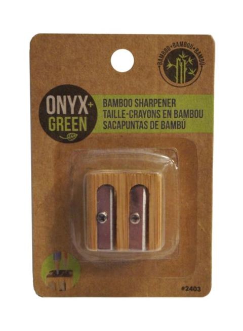 Onyx+ Double Bamboo Sharpener Green/Blue