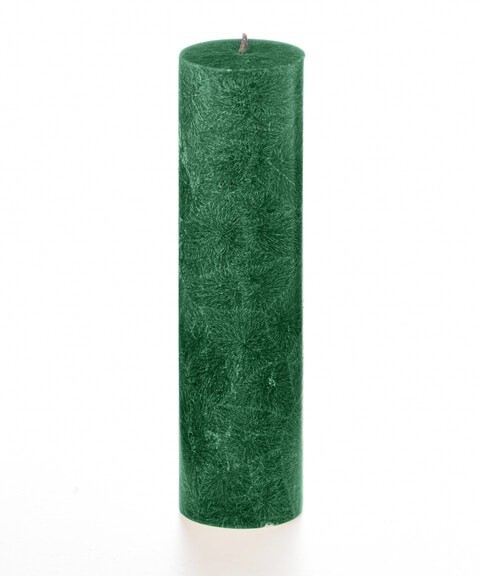 Green Pillar Candle