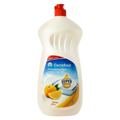  dish washing liquid orange 1.5 liter