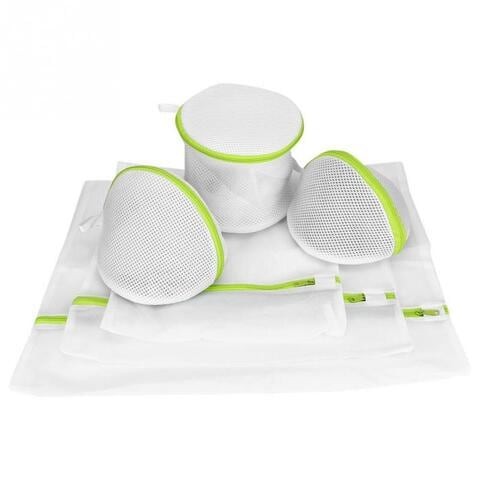 Aiwanto 6Pcs Laundry Bag Cloth Washing Bags Cloth Storage Bags Baby Cloth Washing Bags Bra Underwear Washing Bags