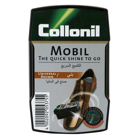 Colonel Mobile The Quick Shine To Go Universal Polishing Sponge Brown