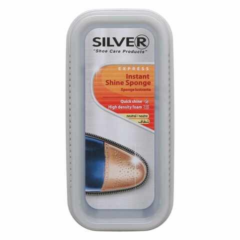 Shine Silver Shoe Polish Sponge