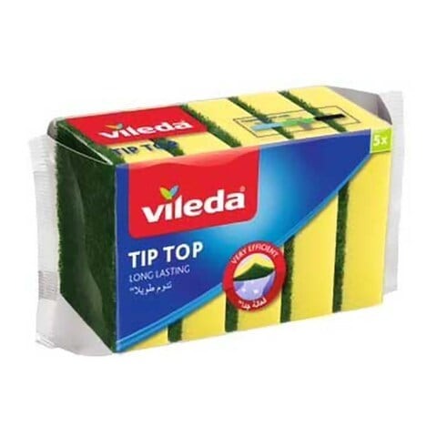 Vileda Dish Washing Sponge 5 Pieces