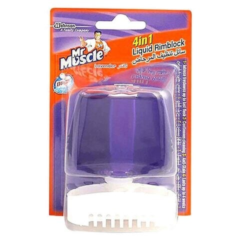 Mr. Muscle Marine Lavender 4 in 1 Rimblock Liquid 55 ml