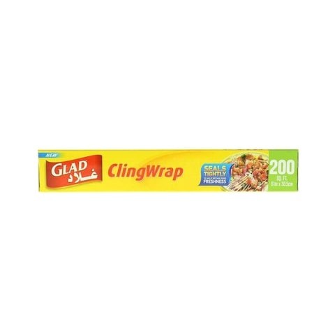 GLAD CLING WRAP 200 SQ FT