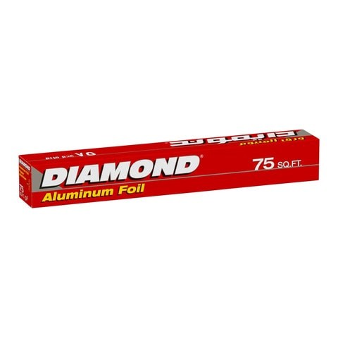 Diamond aluminum foil 75 sq. Foot