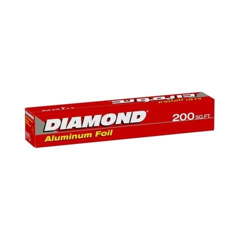 Aluminum foil 200 square meters of diamond feet