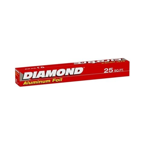 Diamond aluminum foil 25 sq. Foot