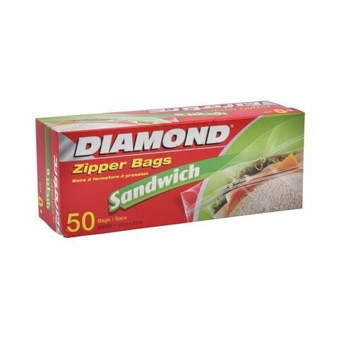 DIAMOND SDW BAGS ZIPPER 12X50S