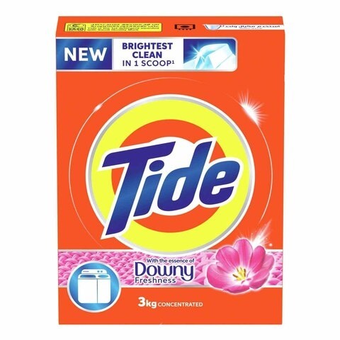 Tide Detergent Powder With Downy Scent 3 kg