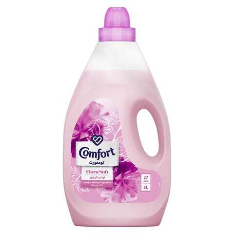 Comfort Fabric Softener Flora Soft 3 Liter