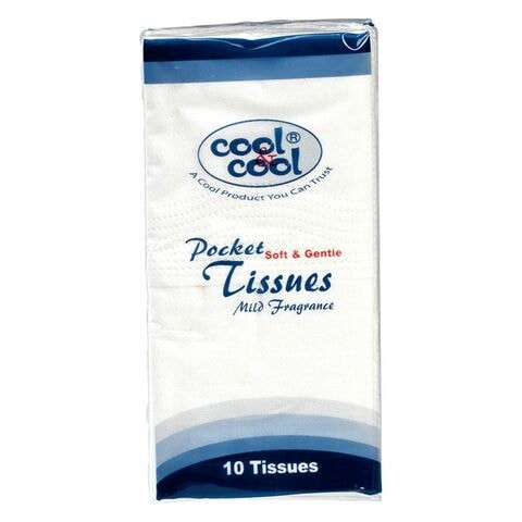 C&C POCKET TISSUES 10'S X10