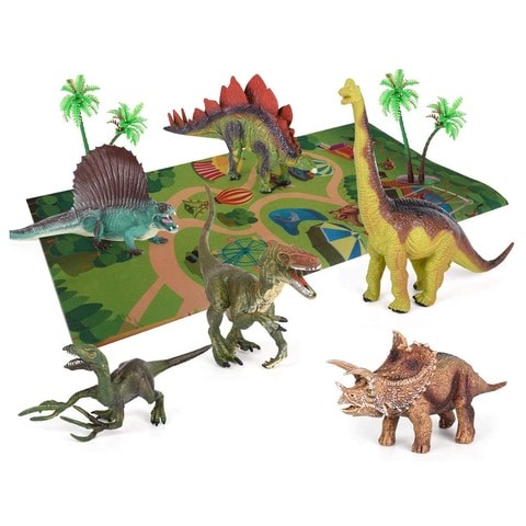 ALISSA-Dinosaur Toy Figure , Educational Realistic Dinosaur Playset to Create a Dino World Including.