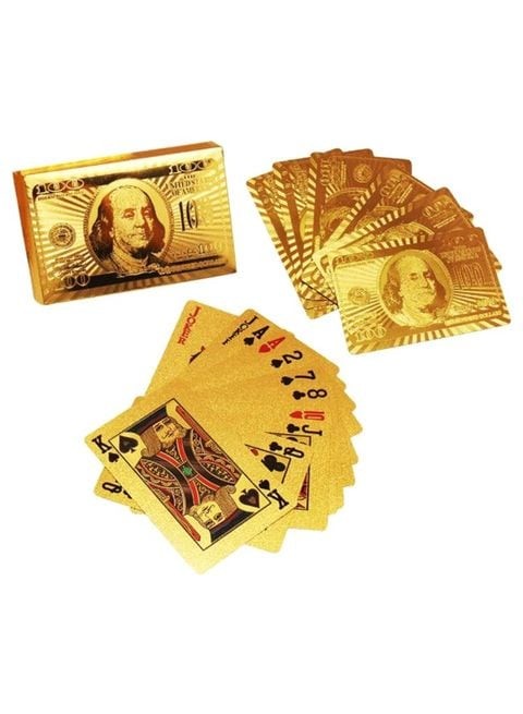 Shoppe 24 karat gold plated playing cards