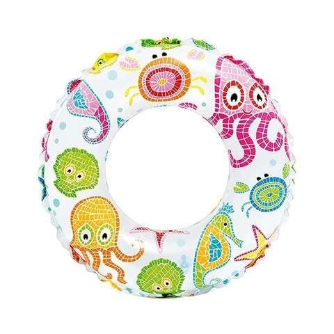 Intex 20" (51 cm) Vivid Printed Swim Ring